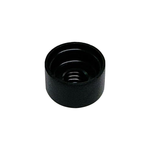 DBMIMPORTERS 1/4" 20 10 UNC - Black Oxide Stainless Steel Round Cap for Jam Nut (Right), Pc