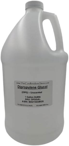 candlemakers Dipropylene Glycol (DPG) 1 Gallon (8 pounds) - Fragrance Grade Carrier Oil
