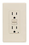 Leviton C36-GFNT1-0PT 15 Amp Light Almond SmartlockPro Self-Test GFCI