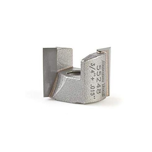 Amana Tool 55248 Carbide Tipped Mortising Screw Cutter, 3/4 + 0.015 Dia x 9/16" x 1/4