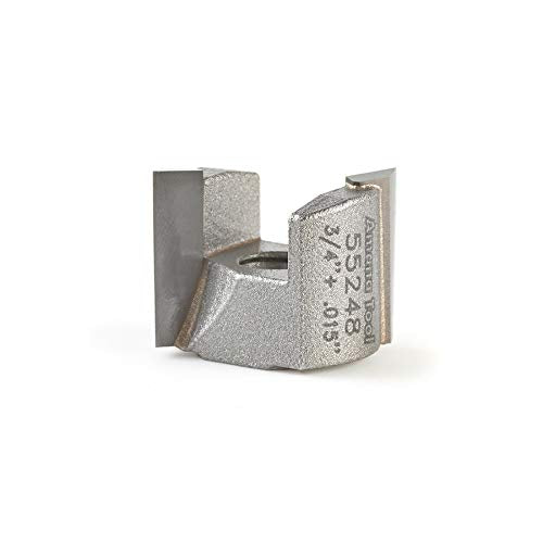 Amana Tool 55248 Carbide Tipped Mortising Screw Cutter, 3/4 + 0.015 Dia x 9/16" x 1/4