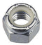 Stainless Nylon Insert Lock Nuts 1/4"-20, Qty: 25 (Nylock)