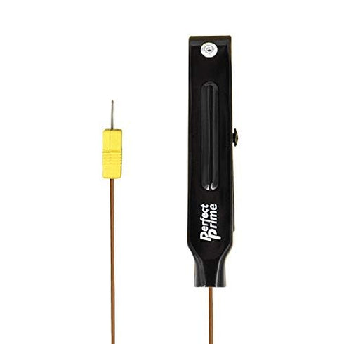 Pipe Clamp Temperature Flat Lead for K-Type Probe Thermocouple Sensor - TL0004, 0°C/32°F to 400°C/752°F