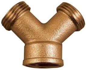 Bon Tool Co. 84-313 Hose Connector, Bib "Y", Brass
