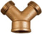 Bon Tool Co. 84-313 Hose Connector, Bib "Y", Brass