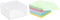 Memo Pads with Cube, 500 Sheets Note Pads in Cube, 3x3 Inch White Note Holder, Non-Sticky Notepads for Home Office