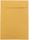 JAM PAPER 5 1/2 x 7 1/2 Open End Catalog Recycled Envelopes, Brown Kraft Manila, 100/Pack