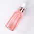 Furnido 6 Pcs,3.4 Oz Pink Glass Dropper Bottle for Essential Oils,Empty Glass Massage Oil Bottle Holder With Glass