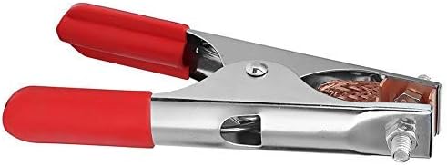Marhynchus 300A Earth Welding Clamp, Plated Brass Ground Cable Clamp
