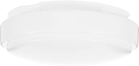 Toddmomy Plastic Flush Mount Ceiling Light Cover Round Dome Lampshade Replacement Modern