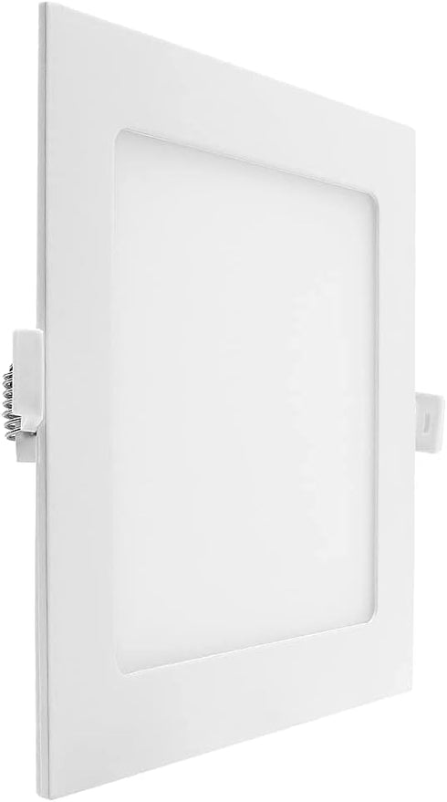 6 2700K-6500K, 900 12 Dimmable Maxxima Luvoni in. Smart WiFi Slim Square LED Downlight - CCT Lumens, Watt Flat Panel