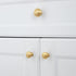 SANCHAKOU 4 Pack Cabinet Furniture Knobs Brass Handles Wardrobe Drawer Bedside Table Wine Cabinet Cabinet Handles Small