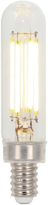 5334020 5 (60 T6 Dimmable Bulb, 6 Pack Westinghouse Lighting Watt Watt Equivalent) Clear Filament LED Light Candelabra