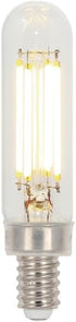 5334020 5 (60 T6 Dimmable Bulb, 6 Pack Westinghouse Lighting Watt Watt Equivalent) Clear Filament LED Light Candelabra