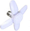 E27 Foldable LED Bulb, 28W Fan Blade Timing Lamp, AC85-265V, Remote Controller for Home Ceiling Light (Only Fan Bulb)
