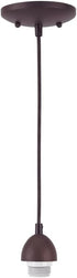 70285, Pack 1 Westinghouse Oil Rubbed Bronze BRZ Mini Pendant Kit