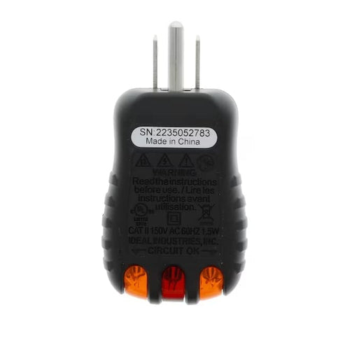 IDEAL Electrical 61-502 120V AC GFCI Receptacle Tester