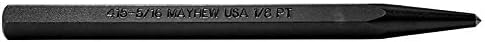 Mayhew Tools 62215 Center Punch, Black Oxide Finish, 4-Piece Set