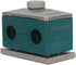 28MM Twin Series Clamp, Polypropylene with Galv Plated Steel Hardware