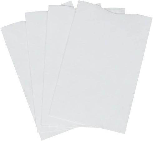 LUXPaper Tyvek Credit Card Sleeves, 2 1/4" x 3 1/2", White, 50 Qty