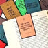 Motivational Affirmation Quote Magnetic Bookmarks - Set of 12 Inspirational Bookmarks for All Ages