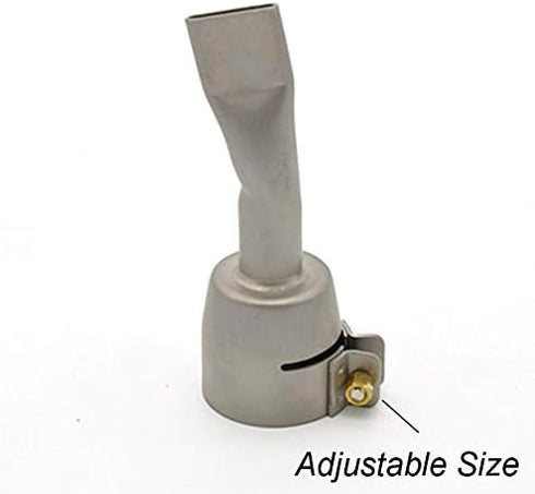 20mm Flat Welding Nozzle Tips for PVC Floor, 40mm Weld Nozzle, Plastic Welder Tip, 1 Set