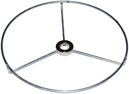 AHS Lighting 10", Replacement Lampshades for Table or Floor Lamp Drum Shade With Washer/Spider Fitter, Herringbone