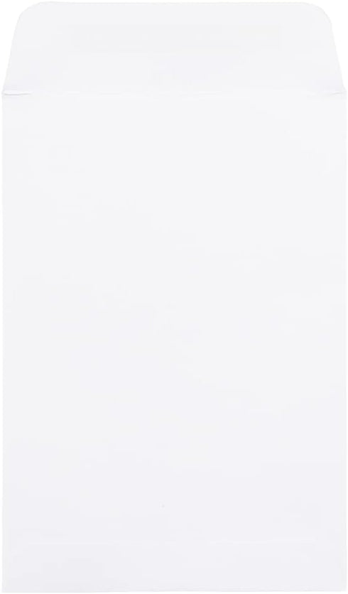JAM PAPER 1 Scarf Open End Catalog Commercial Envelopes with Peel and Seal Closure - 4 5/8 x 6 3/4 - 25/Pack
