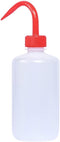 Color Coded Low-Density Polyethylene (LDPE) Narrow Mouth Wash Bottle (Red - 250ml