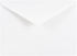 JAM PAPER A2 Invitation Envelopes with V-Flap, 4 3/8 x 5 3/4, White, 50/Pack