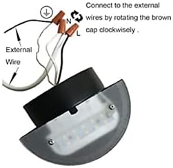 10W 4 Set YIFONTIN LED Wall Light Modern Bowl Sconce Up Down Moon Warm Lamp Pieces for Bedroom Living Room Porch Nook