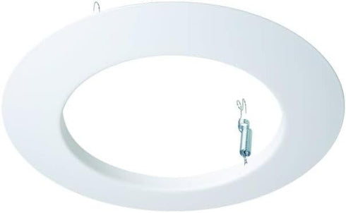 401P, 6" Halo Trim Open Large Aperture White Trim