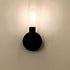 W8962 BRIGHTESS Retro Black Wall Sconce Lamp Simple Lamps Industrial Vintage Farmhouse Wall Lamp for Indoor Hardwired