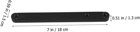 2pcs Kisangel Side Mount Drawer Slides with Wheels for Cabinet Wardrobe Bedside Dresser Track Guide Replacement Parts