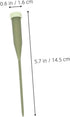 Generic 100pcs Plastic Floral Water Tubes with Caps Long Flower Stem Vials for Fresh Flower Arrangements Lightweight