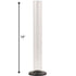 Fermtech 10" Hydrometer Test Jar for Beer or Wine Sampling, Plastic by Ubrewusa