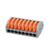 Tie Rod Nut Wire Connector, 8-Port PCT-218 Compact Terminal Cable Connect, 50 Pack