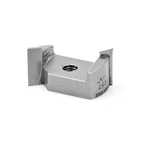 Amana Tool (55257) Carbide Tipped Mortising Screw Down Shear Cutter, 1-1/4 Dia x 9/16" x 1/4-28 Thread
