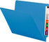 Smead End Tab File Folder, Shelf-Master Reinforced Straight-Cut Tab, Blue, Letter Size, 100 per Box