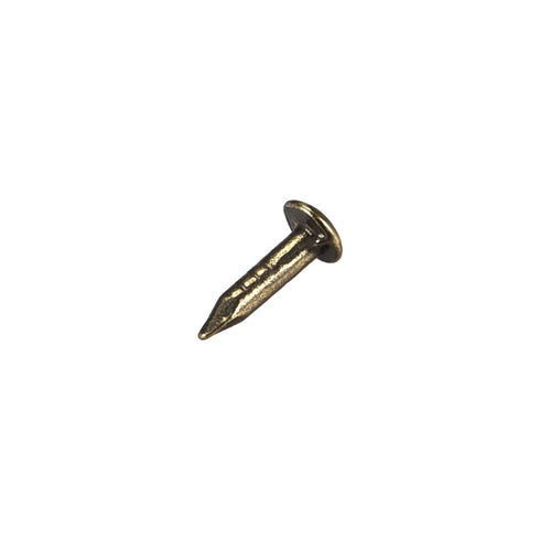 uxcell Small Tiny Nails 1.2x6mm for Wooden DIY Decorative Pictures, Bronze Tone, 200pcs