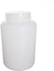 Bettomshin 3Pcs 2000ml PE Plastic (Food Grade) Bottles, Wide Mouth Lab Reagent Bottle, Liquid/Solid Sample Storage