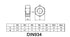 cSeao 40-Pack M3 30mm Pan Phillips Screws and Hex Nuts Set, 304 Stainless Steel Plain Finish