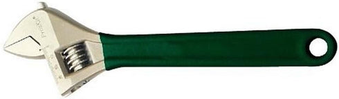 Wright Tool 9AG10 10" Adjustable Wrench, 1-3/8" Max Capacity, Cushion Grip, Cobalt Finish