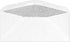 LUXPaper #10 Commercial Flap Business Envelopes, Security Tint, White, 4 1/8" x 9 1/2", 50 Qty, 24lb. Text