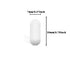 4 Pcs 20mm(0.78inch) PTFE Magnetic Stirrer Mixer Stir Bar,White Color,Laboratory Bar,Stir Plate Bar,Stir Plate Magnet,Stir Rod Magnetic