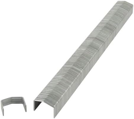 B&C Eagle STCR5019-38 3/8-Inch Length x 7/16-Inch Power Crown x 18 Gauge Galvanized Fine Wire Staples (5,000 per box)