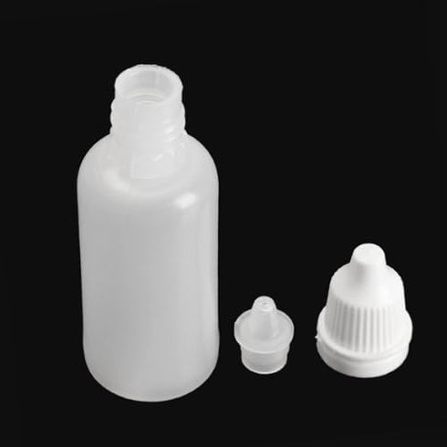 esowemsn 24pcs 5ml Empty Plastic Dropper Bottles - Squeezable Eye Liquid Dropper