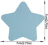 Sticky Notes, 2.75 in x 2.75 in, 600 Sheets Sticky Memo Star Shaped, Self Stick Cute Mixed 4 Color for Office/Home