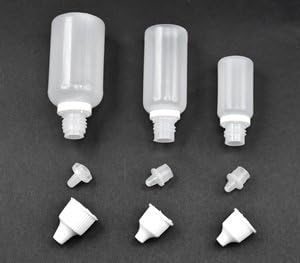 esowemsn 24pcs 5ml Empty Plastic Dropper Bottles - Squeezable Eye Liquid Dropper