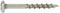 General Tools #8497 Phillips Square Drive Pan Head, 1-1/4 Inch, 100-Pack, Self-Tapping Pocket Hole Screws, Coarse Thread